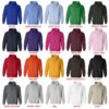 hoodie color chart - Limp Bizkit Fans