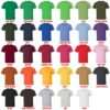 t shirt color chart - Limp Bizkit Fans